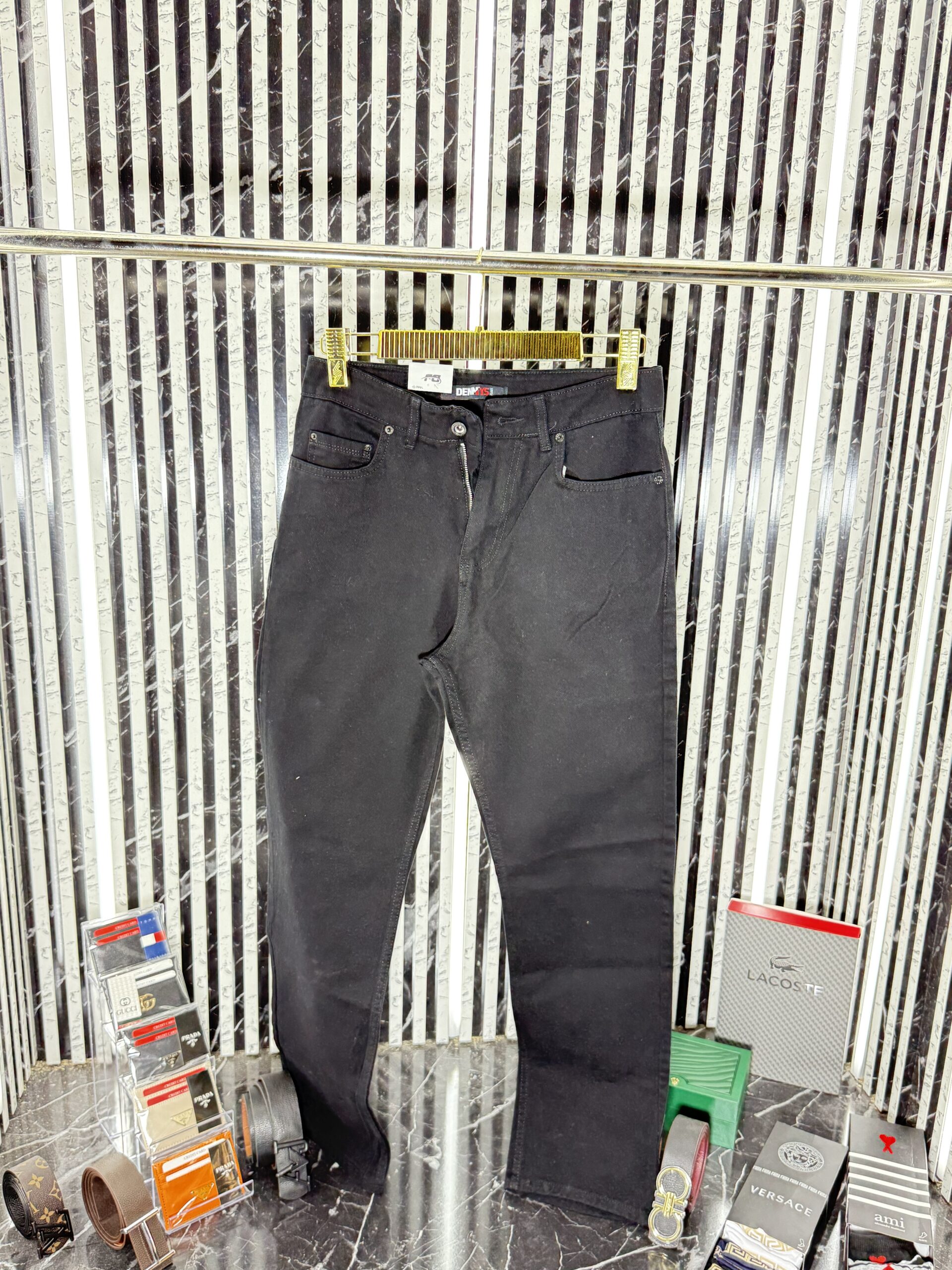 Koyu Gri Kot Pantolon